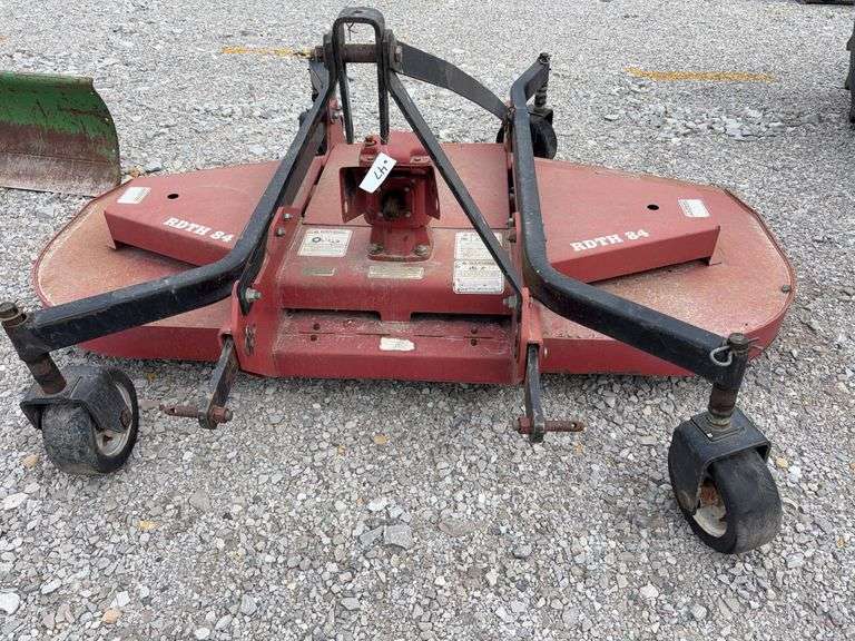 Bush Hog 3pt. 7’ Finish Mower, 540 PTO,