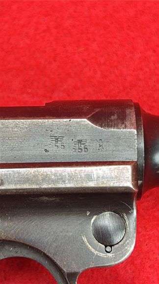 Mauser P.08 Luger Pistol 9mm Parts Gun