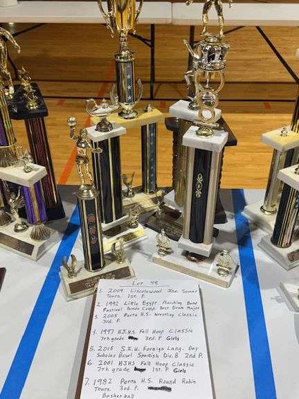 2009 1st Place Lincolnwood Soccer Invitational, 1992 Best Drum Major Little Egypt Marching Band Festival, 2005 3rd Place Porta High School Wrestling Classic, 1997 3rd Place 7th Grade HJHS Fall Hoop Classic, 2015 2nd Place Division B SIU Foreign Language Day Spanish Scholar Bowl, 2001 1st Place HJHS Fall Hoop Classic, 1982 3rd Place Porta High School Round Robin Basketball Tourney