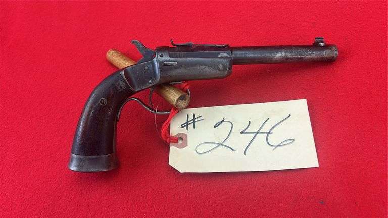 J. Stevens Arms Co No 35 Single Shot .22 Caliber Pistol