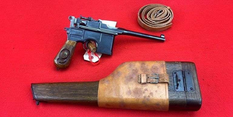 Mauser 1896 Broomhandle "Red Nine"  9 MM