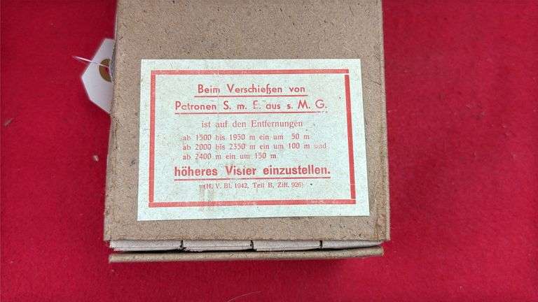 Vintage German 8 MM Battle Pack 300 Rds