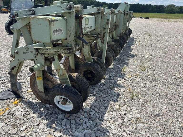 Orthman 8 / 30” Row Cultivator, Model 9300, Three Point Quick Hitch, Guidance Monitor With Whisker Sensors, Tires, Sweeps And Disc Openers Are All Field Ready.