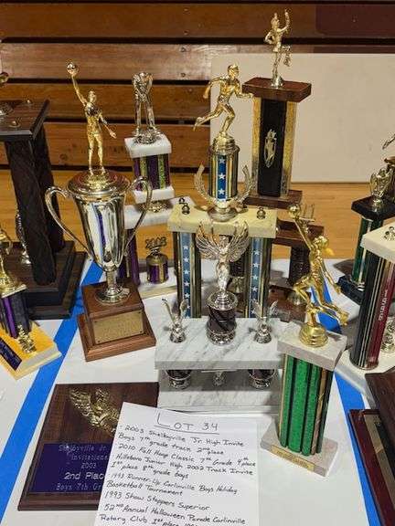 2003 2nd Place 7th Grade Track Shelbyville Junior High Track Invite, 2010 4th Place 7th Grade Fall Hoop Classic, 2002 1st Place 8th Grade Boys Hillsboro Junior High Track Invite, 1993 Runner Up Carlinville Boys Holiday Basketball Tournament, 1993 Show Stoppers Superior, 1991 1st Place 52nd Annual Halloween Parade Carlinville Rotary Club, 2008 Taylorville High School Golf Invitational Small School Medalists