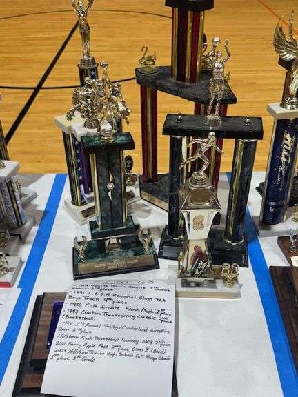 No Date 3rd Place 7th Grade Shelbyville Rams Invite, 1991 4th Place Class 7AA Boys Track IESA Regional, 1980 1st Place C-H Invite Freshman Sophomore Tourney, 1993 2nd Place Clinton Thanksgiving Basketball Classic, 1994 2nd Place 2nd Annual Shelby/Cumberland Wrestling Open, 2009 2nd Place Hillsboro Freshman Sophomore Basketball Tourney, 2001 2nd Place Class B Band Apple Fest, 2005 1st Place 8th Grade HJHS Fall Hoop Classic