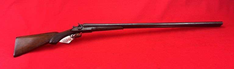 Gold Hibbard Percussion 12 GA Double Barrel