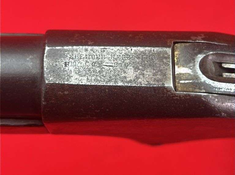 Spencer Lever Action .52 Cal. Rifle