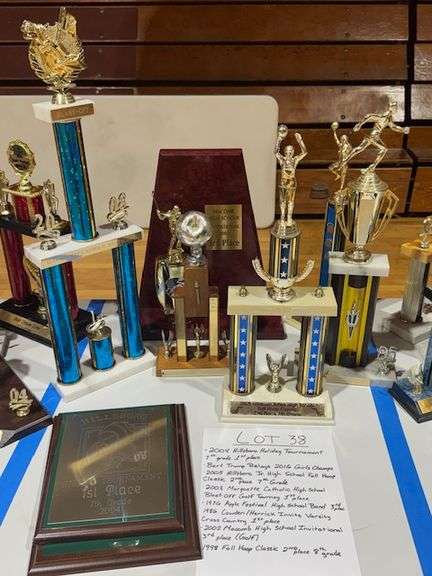 2004 1st Place 7th Grade Hillsboro Holiday Tournament, 2016 Champions Girls Bert Trump Relays, 2005 2nd Place 7th Grade Hillsboro Junior High Fall Hoop Classic, 2008 1st Place Marquette Catholic High School Blast off Golf Tournament, 1976 3rd Place Apple Festival High School Band, 1986 1st Place Cowden-Herrick Invite Varsity Cross Country, 2002 3rd Place Macomb High School Golf Invitational, 1998 2nd Place 8th Grade Fall Hoop Classic