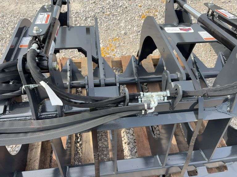 Unused Stout  Buckets Brush Grapple, 66-9 Model, (2) Cylinders, skid steer quick attach, AMERICAN MADE