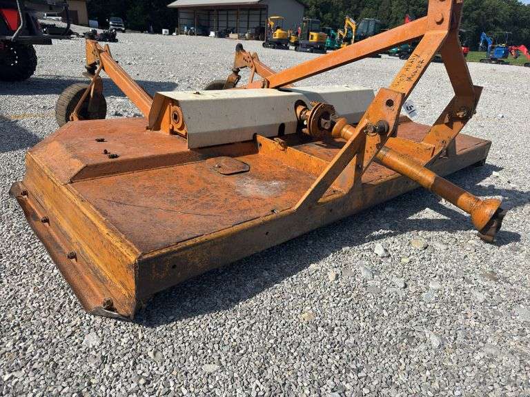 Woods 3 Point Rotary Chopper, 8’ Cut, Good Gear Boxes, Slip Clutch, 540 PTO, (2) Laminated Rear Wheels, (2) Gear Boxes. Owner Used It To Mow CRP