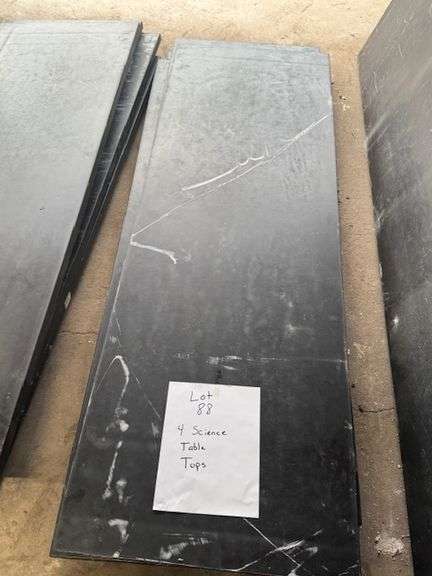 4- Science table tops