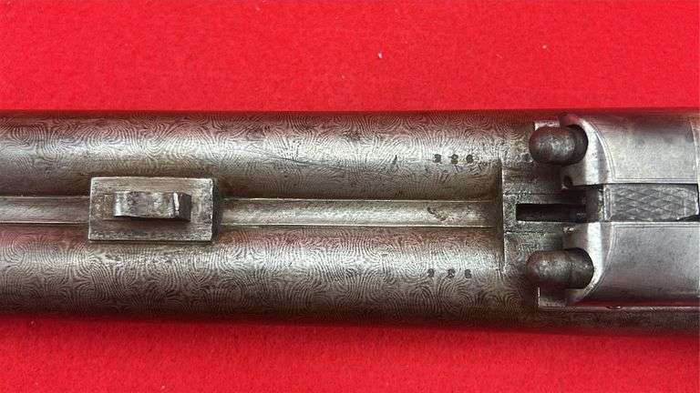 Harrington & Richardson Hammerless Double Barrel 10 GA Shotgun