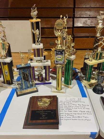 1993 2nd Place 7th Grade Carlinville Volleyball Tourney, 2016 Runner Up Boys Bert Trump Relays, 2016 Superior UCA Cheerleading, 1994 3rd Place Hillsboro Junior High Girls Fall Hoop Classic, 2011 3rd Place 7th Grade Fall Hoop Classic, 2006 1st Place Class A Taylorville High School Golf Invite, 1980 1st Place Music/Band Trophy, 1991 1st Place Highland Doubles Invite
