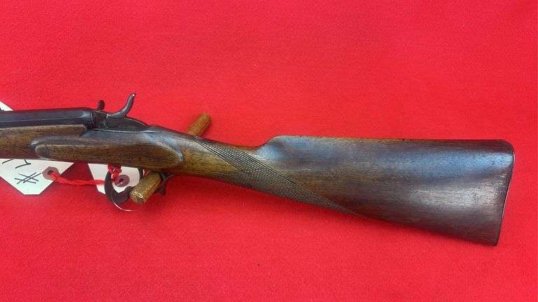 Late 1800s Belgian Warnant Flobert Single Shot .22 Caliber Rifle