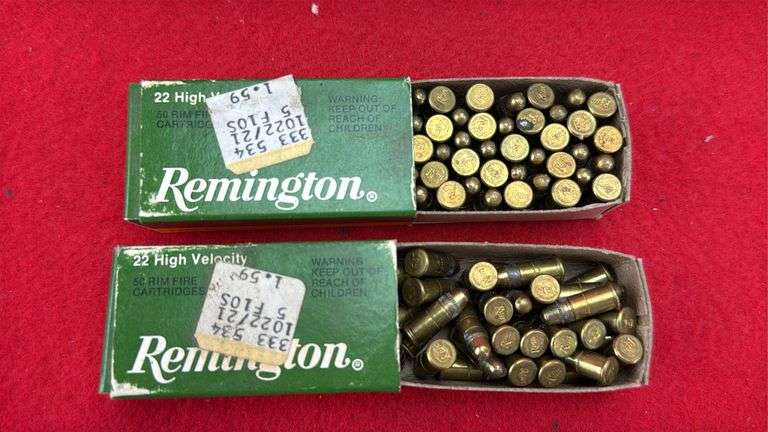 American Shooting Lot 5.56, 22 Short, 20 Ga Rifled Slugs