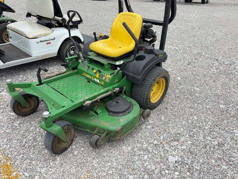 John Deere ZTrak 727A Zero Turn Lawn Mower, Starts and Runs, 54” Mowing Width, 23hp. Kawasaki Engine,
