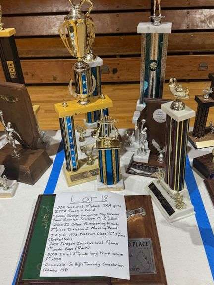 2011 3rd Place 7AA Girls IESA Track and Field Sectional, 2006 1st Place Foreign Language Day Scholar Bowl Spanish Division B, 2003 2nd Place Division 1 Marching Band Illinois College Homecoming Band, 1973 3rd Place IESA Basketball District Class "C", 2000 1st Place 7th Grade Boys Track Dragon Invitational, 2002 1st Place 8th Grade Boys Illini Track Invite, 1981 Consolation Champs Greenville Junior High Tourney