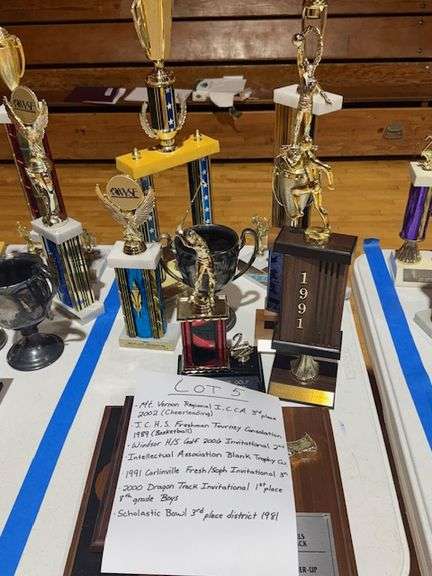 2002 3rd Place ICCA Cheerleading Mt. Vernon Regional, 1989 Consolation Champions JCHS Freshman Basketball Tournament, 2006 2nd Place Windsor Golf Invitational, No Date Intellectual Association Trophy, 1991 3rd Place Carlinville Freshman/Sophomore Invitational, 2000 1st Place 8th Grade Dragon Track Invitational, 1981 3rd Place District Scholastic Bowl
