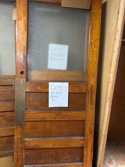 Main building bathroom door