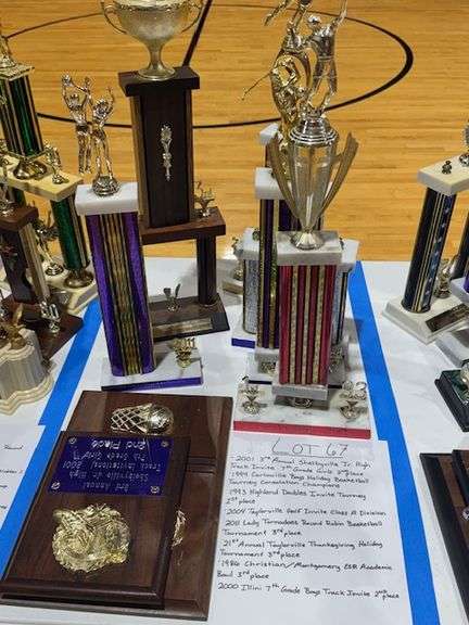 2001 2nd Place 7th Grade Girls 3rd Annual Shelbyville Jr High Track Invite, 1994 Consolation Champions Carlinville Boys Holiday Basketball Tourney, 1993 1st Place Highland Doubles Invite Tourney, 2004 Class A Division Taylorville Golf Invite, 2011 3rd Place Lady Tornadoes Round Robin Basketball Tournament, No Date 3rd Place 21st Annual Taylorville Thanksgiving Holiday Tournament, 1986 3rd Place Christian/Montgomery ESR Academic Bowl, 2000 2nd Place 7th Grade Boys Illini Track Invite