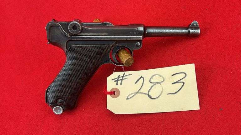 Mauser "42" P.08 Luger 9mm Pistol