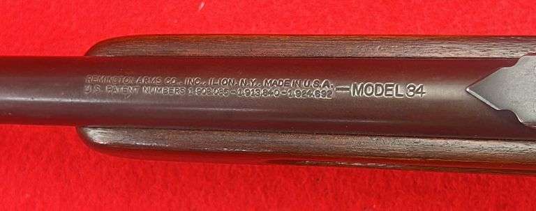 Remington Model 34 22 S, L,LR