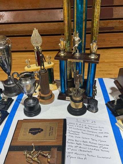 2002 Runner Up 8AA IESA Track and Field Girls Sectional, 1945-1946 3M Conference Champions, 1945 1st Place Waggoner Basketball Tournament, 1926 1st Place State Contest Typing, 2006 1st Place Barry Apple Festival Committee Golden Apple Sweepstakes, 1946 3rd Place 19th Annual Litchfield Bassketball Tournament, 1995 3rd Place Class A Marching Panther Invitational