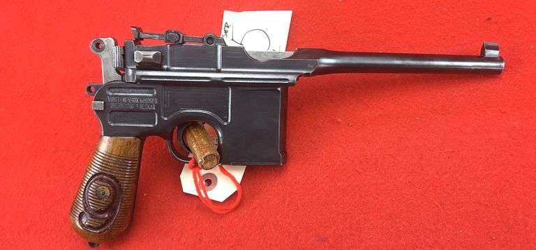 Mauser 1896 Broomhandle "Red Nine"  9 MM