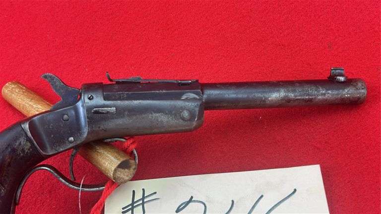 J. Stevens Arms Co No 35 Single Shot .22 Caliber Pistol