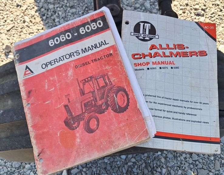 Allis Chalmers 6080 Tractor, 1984 Model Year, 2 Hydraulic Outlets, 3-Point, 540 and Small 1000 PTO, Factory Engine Crank Girdle,10.00-16SL Steer Tires That have Dry Cracks Between Treads, 18.4-34 Radial Rear Tires 40-50% Tread. Fender Radio Does Not Work,Can't Read Hourmeter, Consigner is Estimating Around 6,000 Hours.