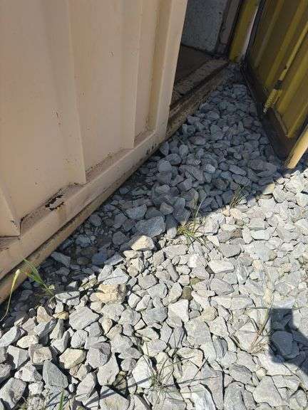 20’ Used Construction Storage Trailer, Doors On Each End, Full Width And Full Height Of The Container, Concealed Pad Lock Latches. Shelving Included. Floor Has Some Deterioration By Entry Doors