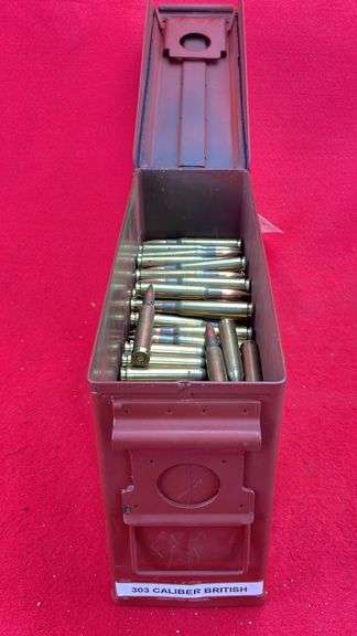 250 Rds+- 303 Brit Ammo