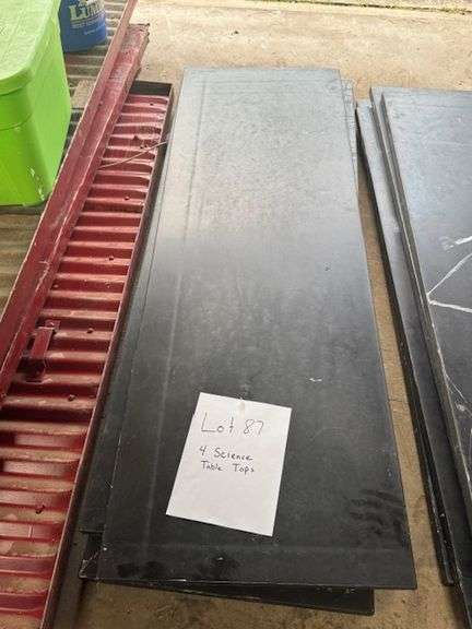 4- Science table tops
