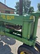 1937 John Deere B Tractor, Formerly Owned By Ray Hughes, Used As A Parade Tractor, 11.2 36 Firestone Rear Tires 90% Some Sidewall Dry Cracks, 5.5-16 SL Fronts (Dry Cracked) , Brakes Work, Pony Moto, Tractor Was Running When Parked, Fuel Tank Is Empty, Engine Is Free.