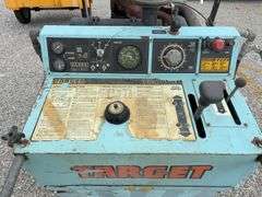 Target Pro 65II Concrete Saw, Starts and Runs, Self Propelled, 524 hrs on Wisconsin Gas Engine, Water Attachment