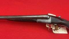 Harrington & Richardson Hammerless Double Barrel 10 GA Shotgun