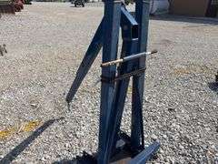 Rolling Engine Jack Stand,Fold Up Legs, 2 1/4 ton max, Steel Wheels