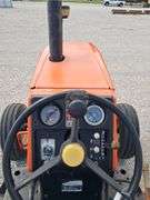 Allis Chalmers 6080 Tractor, 1984 Model Year, 2 Hydraulic Outlets, 3-Point, 540 and Small 1000 PTO, Factory Engine Crank Girdle,10.00-16SL Steer Tires That have Dry Cracks Between Treads, 18.4-34 Radial Rear Tires 40-50% Tread. Fender Radio Does Not Work,Can't Read Hourmeter, Consigner is Estimating Around 6,000 Hours.