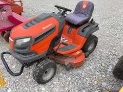 Husqvarna YTH24V48LS Lawn Mower, 48” Cut Width, 420.6 Engine Hrs, Hydrostatic Drive, Starts and Runs,