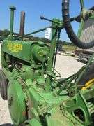 1937 John Deere B Tractor, Formerly Owned By Ray Hughes, Used As A Parade Tractor, 11.2 36 Firestone Rear Tires 90% Some Sidewall Dry Cracks, 5.5-16 SL Fronts (Dry Cracked) , Brakes Work, Pony Moto, Tractor Was Running When Parked, Fuel Tank Is Empty, Engine Is Free.