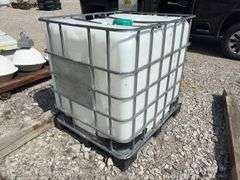 275 Gallon Tote with Cage,
