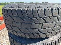 Cooper Discover A/T 31x10.50R15LT with 5 Hole Chrome Rims, 50% Tread