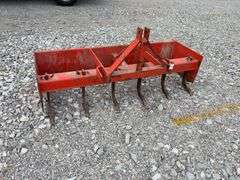 3 pt.6’ Box Blade w/6 Chisel Teeth, Good Cutting Edge on Blades,