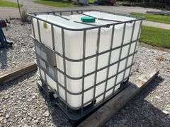 275 Gallon Tote with Cage,