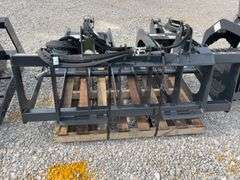 Unused Stout  Buckets Brush Grapple, 66-9 Model, (2) Cylinders, skid steer quick attach, AMERICAN MADE