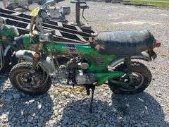Honda Trail 70 Minibike, Engine is Free, 5497 Miles, Headlight And Brake Light, Does have Key, Complete Bike, Tire Size 4.00-10, Rear Tire Needs Attention, Rips In Seat, Classic Bike!