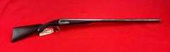 Harrington & Richardson Hammerless Double Barrel 10 GA Shotgun
