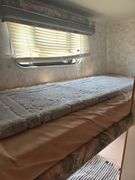 1998 Jayco  28’ Camper Trailer, Everything Works Per Consignor, Window Seals Recaulked,Good Tires, New Spare Tire, Eagle Model, Double Bed, (2) Single Bunk Beds, Above Average Condition For Its Age. Been Used By A Smoker.