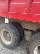 (TITLE) 1988 International S 2300 Tandem Grain Truck, 466 Diesel Engine, Air Brakes, Straight 7 Speed Transmission, 8’ Wide, 10’2” Tall, 26’ Long, Empty Weight Estimated 19,000-20,000#, 11R22.5 Tires (Good), Twin Screw, Spring Suspension ,Clutch And Front End Work Less Than 500 Miles Ago, 18’ Metal Grain Bed W/ Steel Floor (Nice), 64” Steel Sides, Single Post Hoist, Rust Free Frame And Cross Members,  Been Shedded Several Years, Great Tandem Truck, Miles Unknown’s