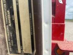 (TITLE) 1988 International S 2300 Tandem Grain Truck, 466 Diesel Engine, Air Brakes, Straight 7 Speed Transmission, 8’ Wide, 10’2” Tall, 26’ Long, Empty Weight Estimated 19,000-20,000#, 11R22.5 Tires (Good), Twin Screw, Spring Suspension ,Clutch And Front End Work Less Than 500 Miles Ago, 18’ Metal Grain Bed W/ Steel Floor (Nice), 64” Steel Sides, Single Post Hoist, Rust Free Frame And Cross Members,  Been Shedded Several Years, Great Tandem Truck, Miles Unknown’s